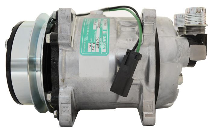 COMP SANDEN SD7H15 24V 119MM 8PV JE HEAD NORMET CONCRETE SPRAYER