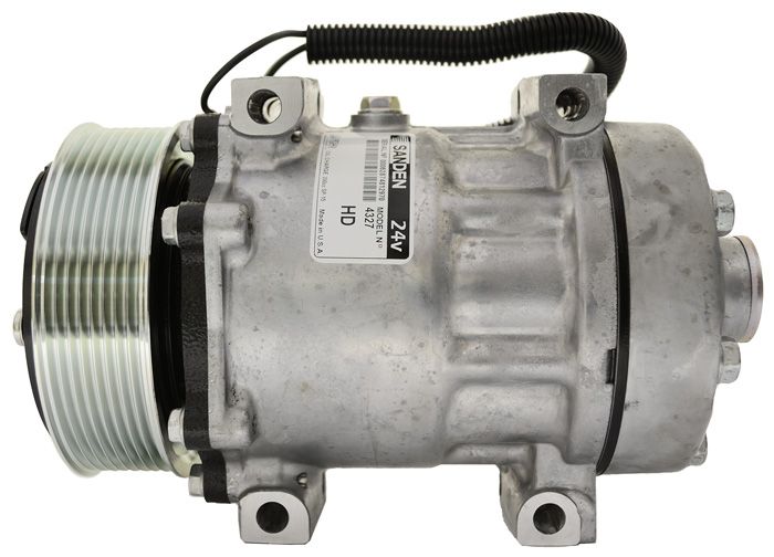 COMP SANDEN SD7H15 12V 8PV 119MM DM KG HEAD HORIZONTAL ORING