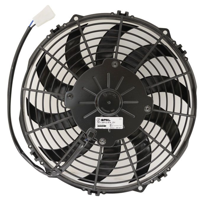 SPAL FAN 12" SKEW BLADE 24V PUSH DIRECTION AIRFLOW 2990 M3H 9.6AMPS