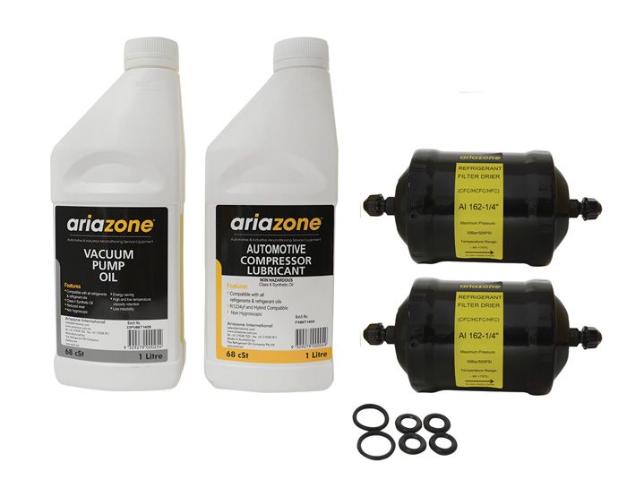 ARIAZONE VACUUM PUMP SUITS 5001 UNITS R134A 100LPM SINGLE STAGE 3.5CFM