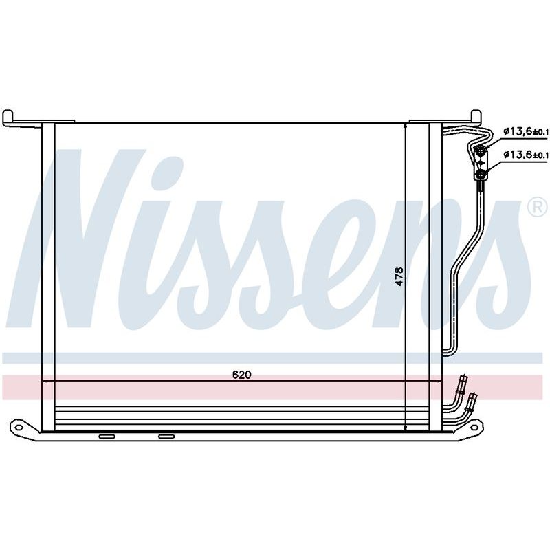 COND MERCEDES BENZ W220 S CLASS 96-06