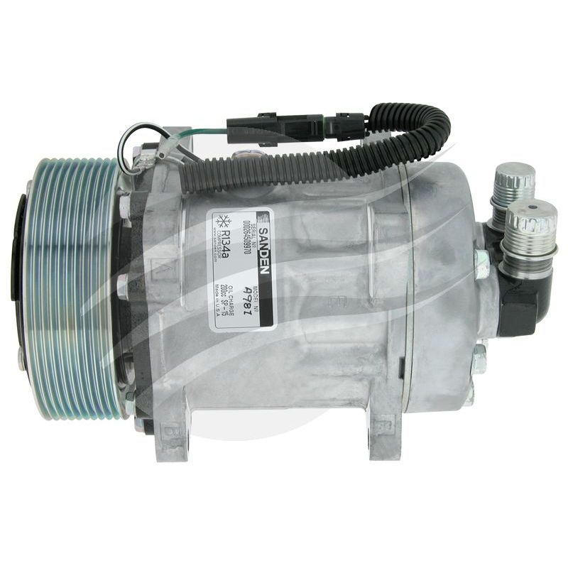COMP SD7H15E 12V 10PV 125MM VTOR EAR MOUNT