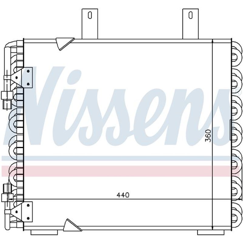 COND BMW 3 SERIES E30 1/88-91 TUBE & FIN