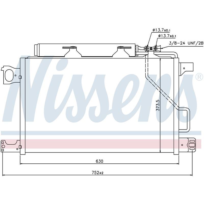 COND MERCEDES C CLASS W203 OE# A2035002153 A2035002154