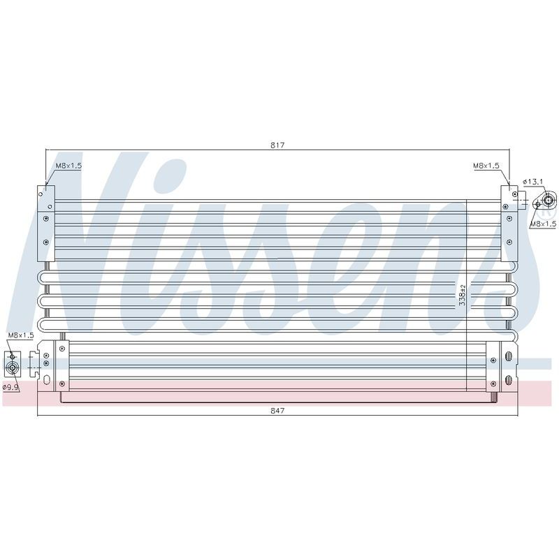 COND VOLVO FL 12 98- PAD CONNECTIONS