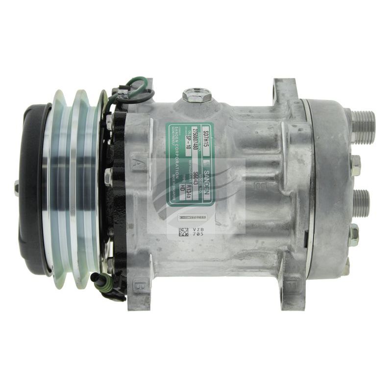 COMP SD7H15 24V 2A 132MM HOR EAR MOUNT KG HEAD