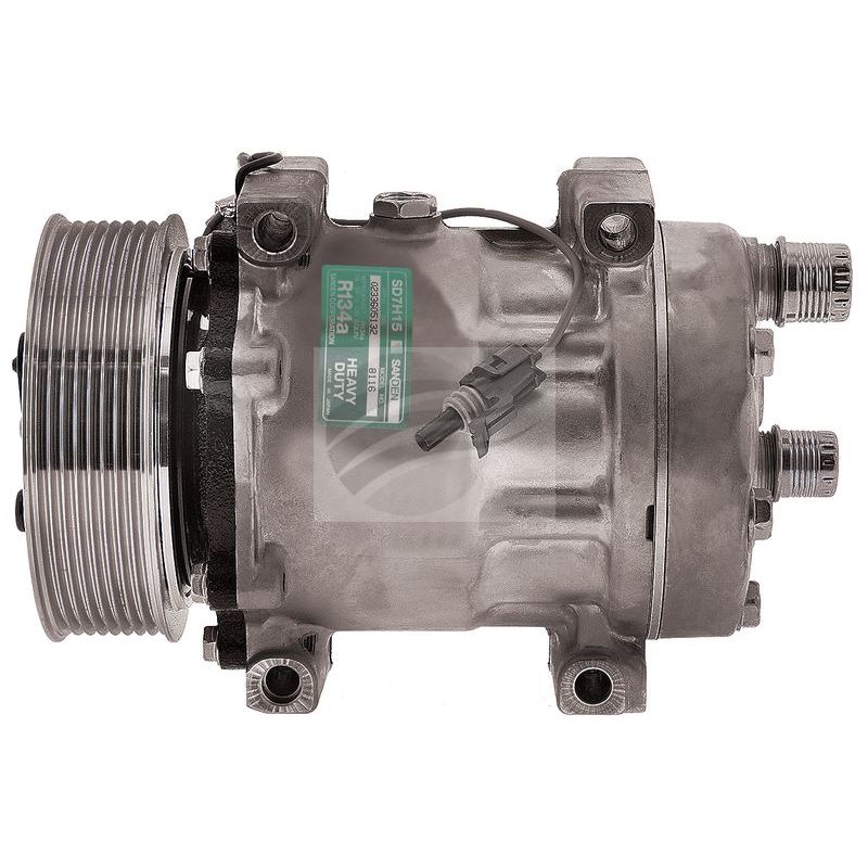COMP MACK MAGNUM TRUCK SD7H15 24V 8PV 119MM HOR DIRECT MOUNT