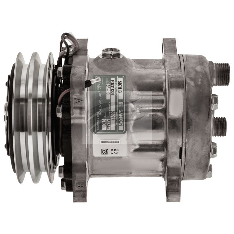 COMP SD7H13 12V 2A 125MM HOR EAR MOUNT HOR KG