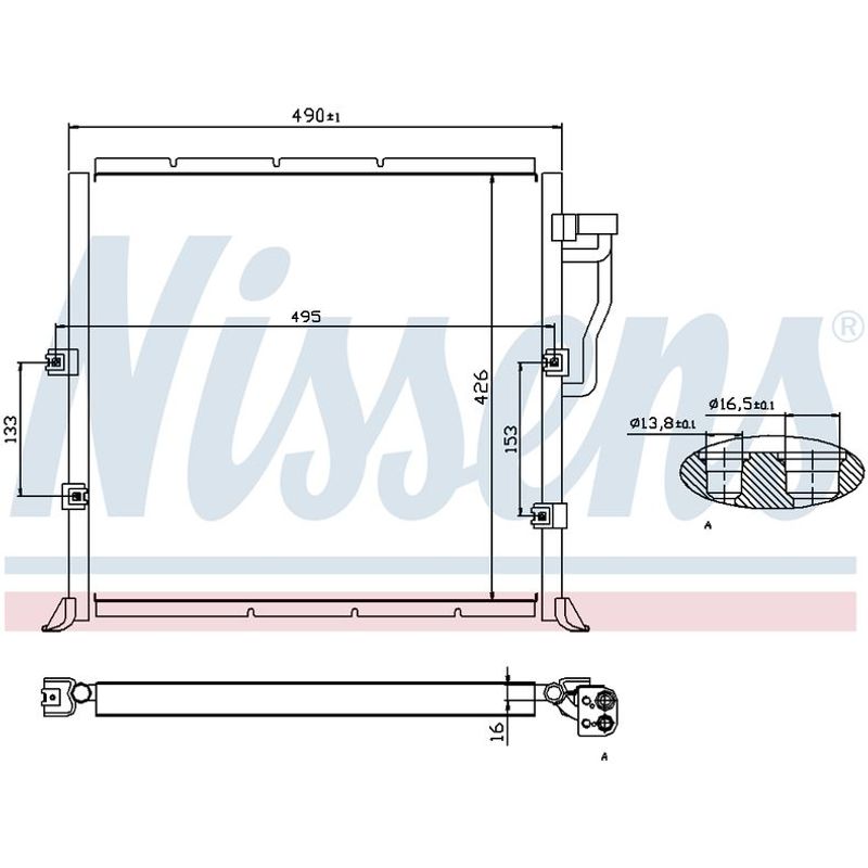 COND BMW 3 SERIES E36 FACTORY  P/F