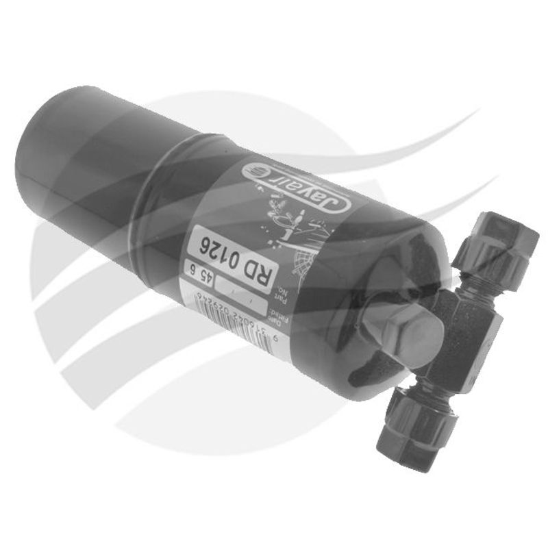 AC RECEIVER DRIER UNIVERSAL #6 FLARE WITH SWITCH PORT