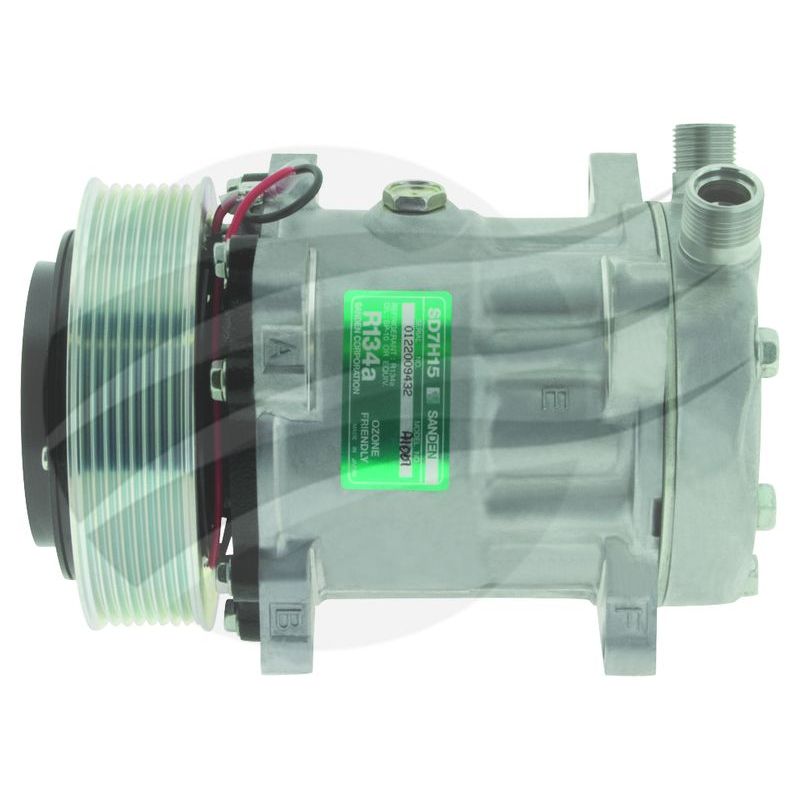 COMP SD7H15 12V 8PV 132MM VOR EAR MOUNT JE HEAD