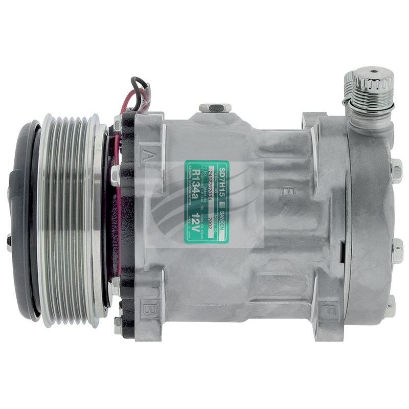 COMP SD7H15 12V 6PV 119MM VOR EAR MOUNT JE HEAD