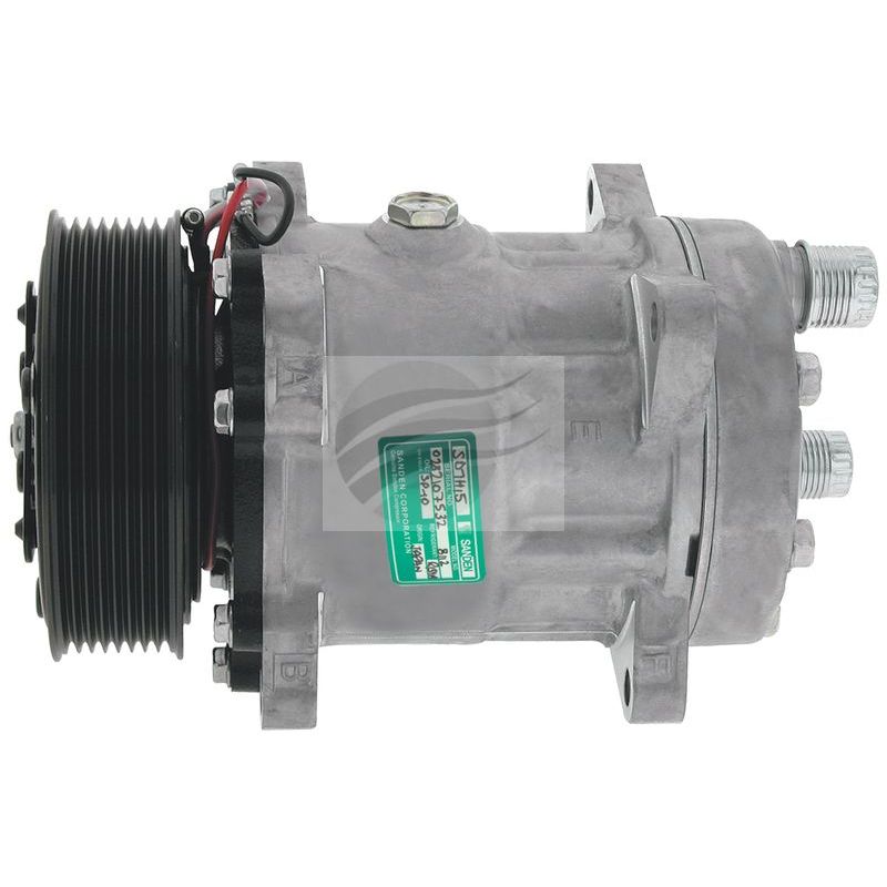 COMP SD7H15 12V 8PV 119MM HOR EAR MOUNT KG HEAD