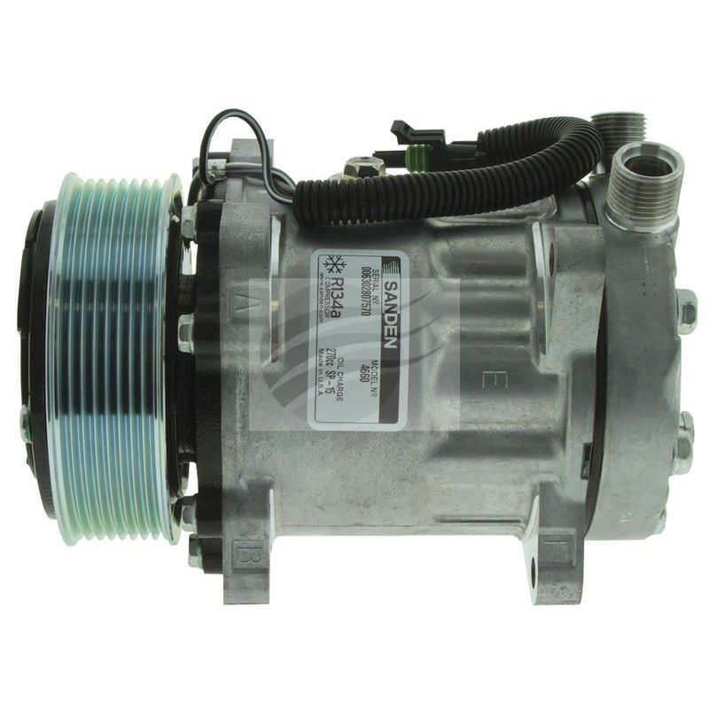 COMP VOLVO TRUCK KENWORTH MX SD7H15 12V 8PV 119MM VOR EAR