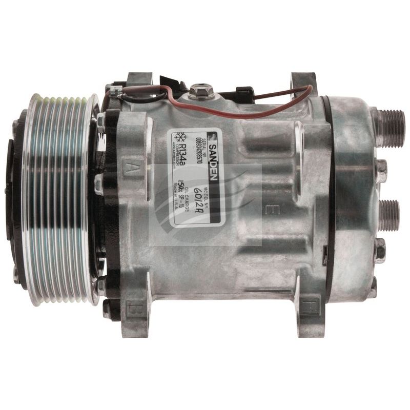 COMP MAN TRUCK SD7H15 24V 8PV 119MM HOR EAR MOUNT KG HEAD