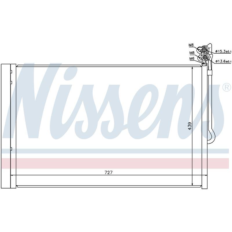COND VW TOUAREG 3.0L V6 TDI 1/10- 3.6L V6 FSI 4/10- 4.2L