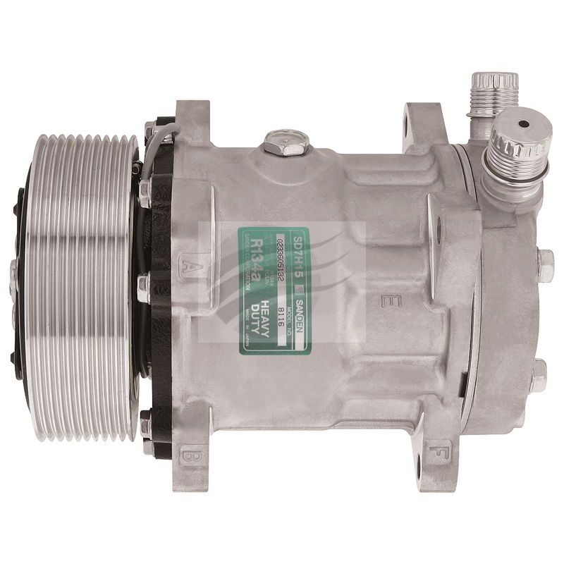 COMP SD7H15 24V 10PV 125MM VOR EAR MOUNT JE HEAD