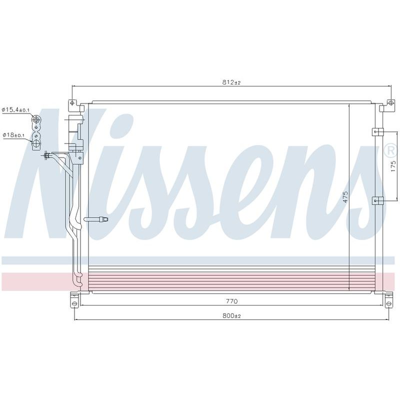 COND AUDI A8 8/03 - 8/10