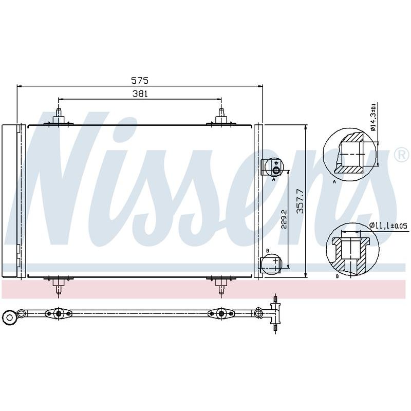 COND CITROEN C5 3/08 > 2.0L PEUGEOT 508 12/10 > 2.0L