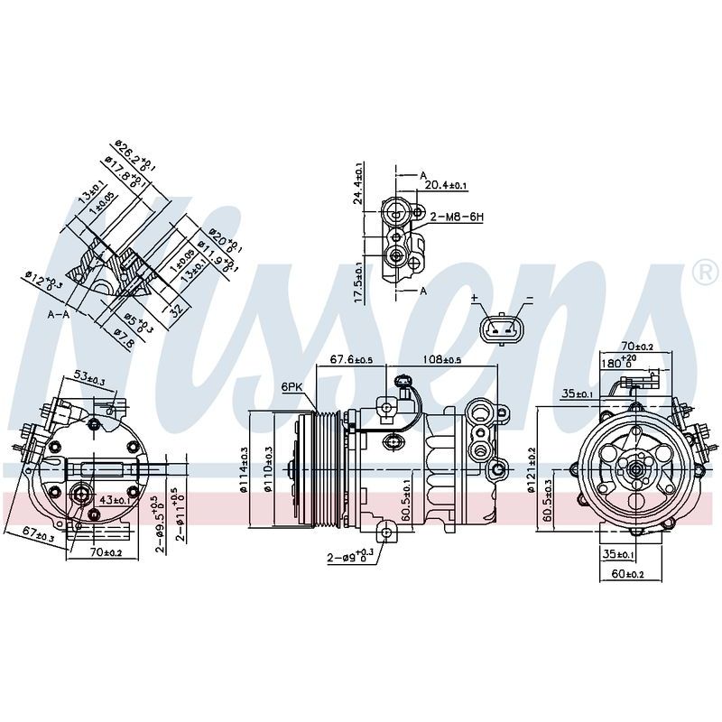 COMP SUZUKI SWIFT FZ 1.3L DSL 6/12-6/17