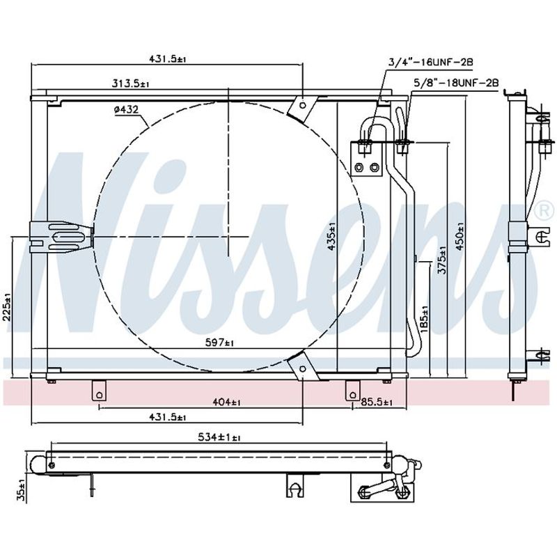 COND BMW 5 SERIES E32 E34 93-95