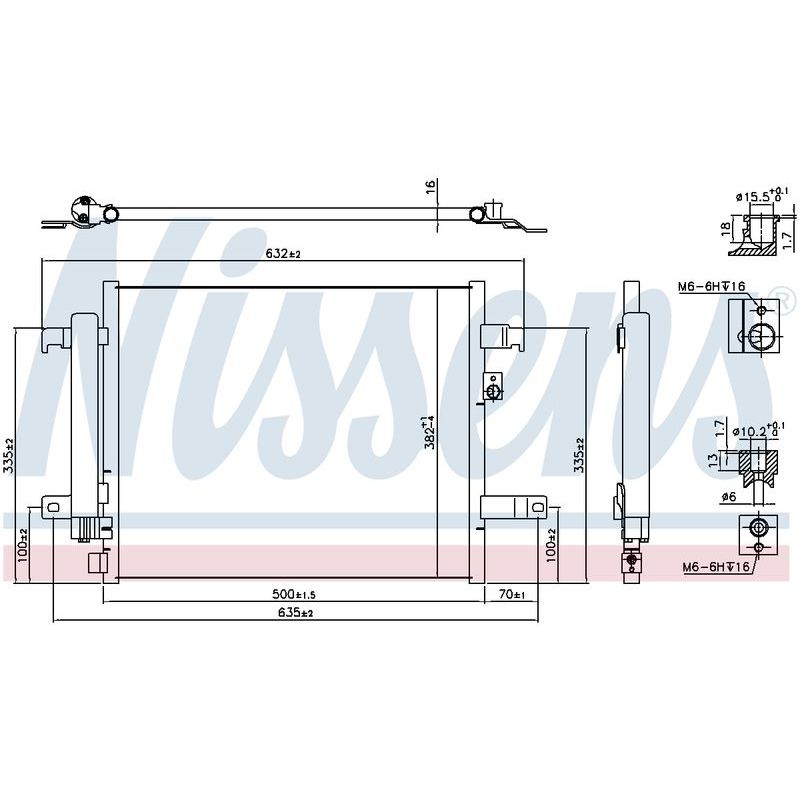 COND MAZDA MX5 ND 1.5L & 2.0L PET 8/15-ON