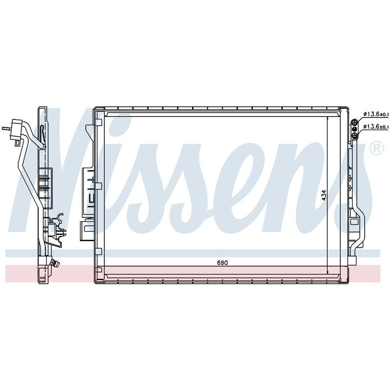 COND MERCEDES BENZ 500SL W221 07- A2215010154