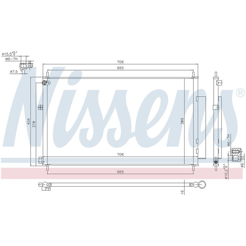 COND HONDA CRV RM 1.6L & 2.2L DSL 1/14-1/16