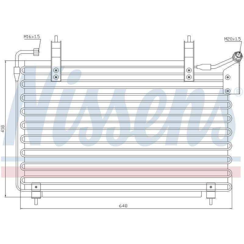 COND DAIMLER X300, JAGUAR XJ X300 SERIES 11/94-10/97