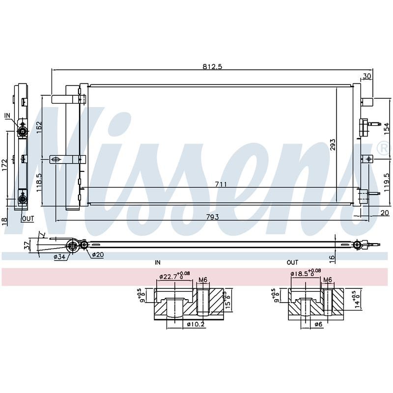 COND FORD MONDEO MD 2.0L DSL & PET 14-19