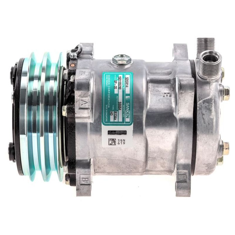COMP SD5H14 12V 2A 132MM VOR EAR MOUNT FL HEAD
