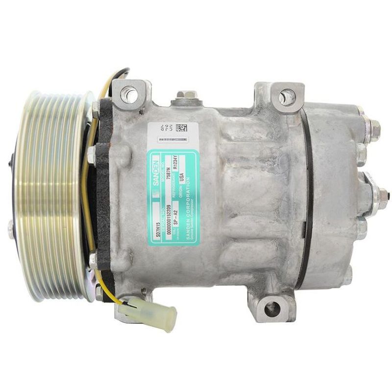 COMP VOLVO TRUCK SD7H15 24V 8PV 132MM PAD DIRECT MOUNT