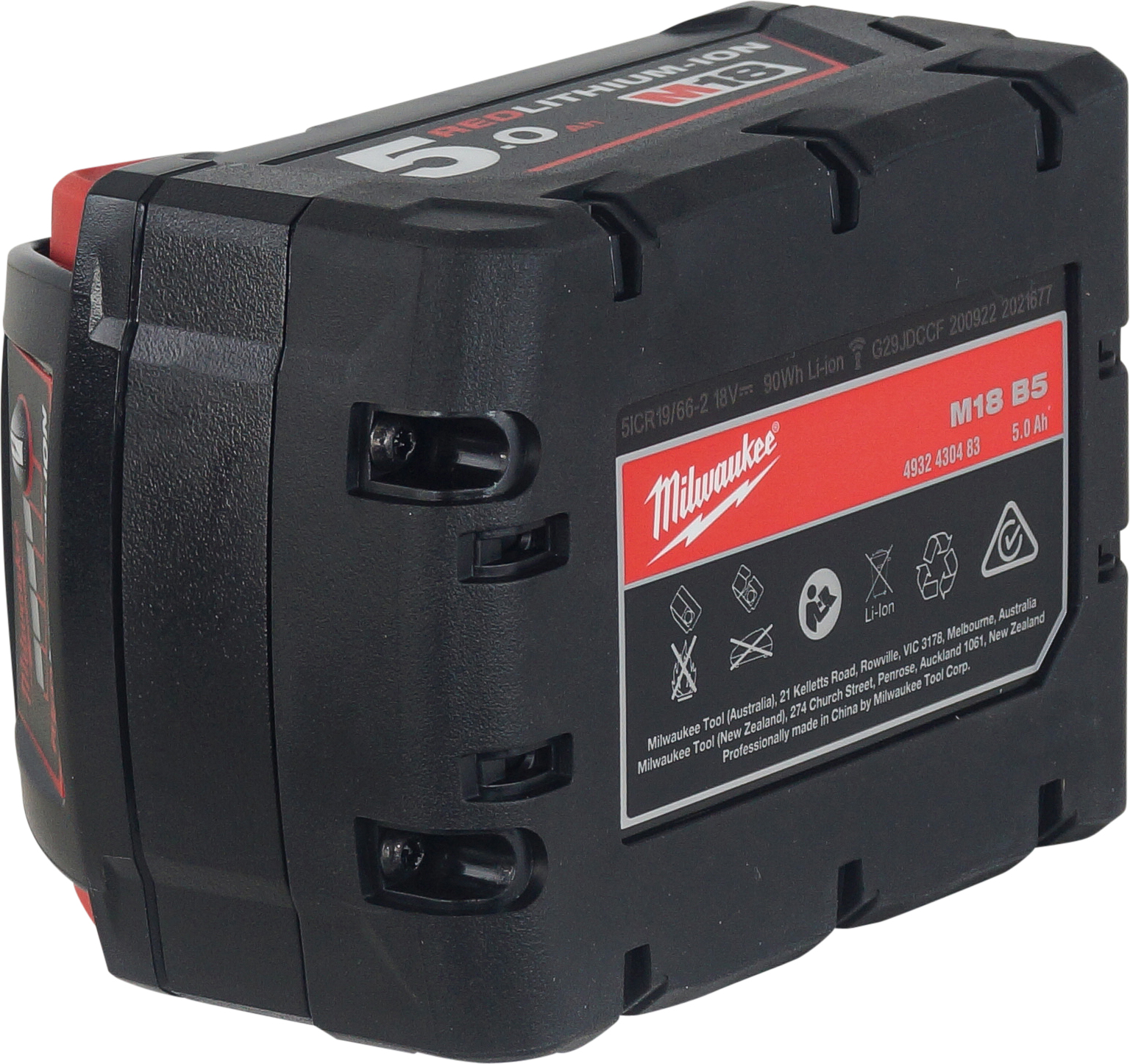 BATTERY, 18V, 5.0AH