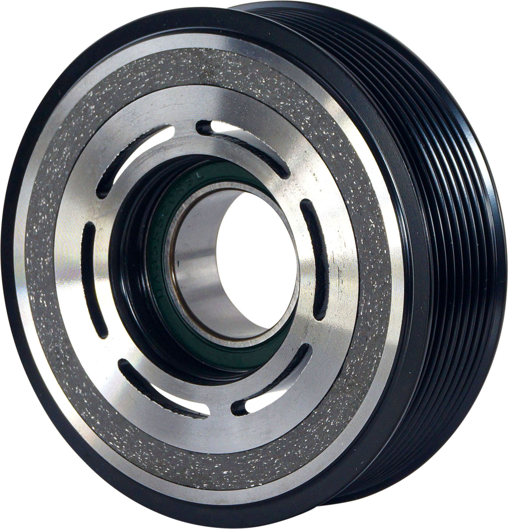 CLUTCH ASSEMBLY, SANDEN, SD7H15 8083, 12V, 8PV, 119MM, KEYWAY  SHAFT, SUITS 8083, 4069, WITH RUBBER