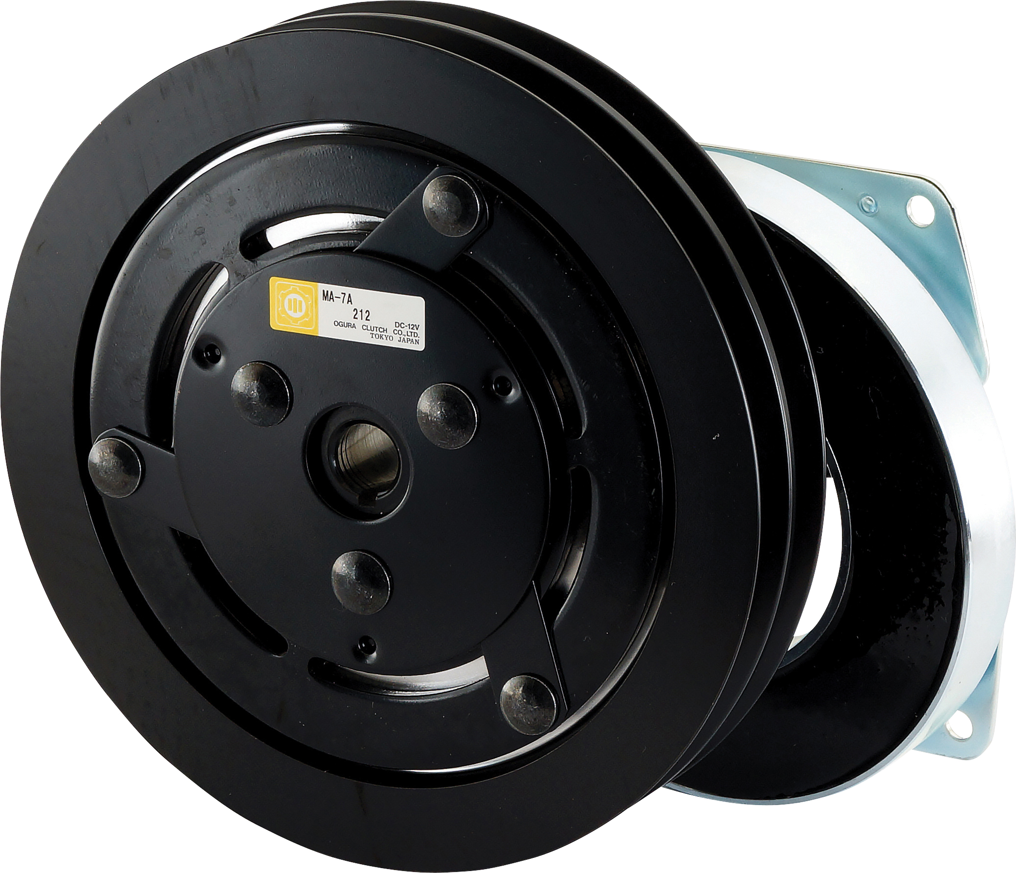 CLUTCH ASSEMBLY, YORK OGURA, MA6A, 12V, 2A, 152MM