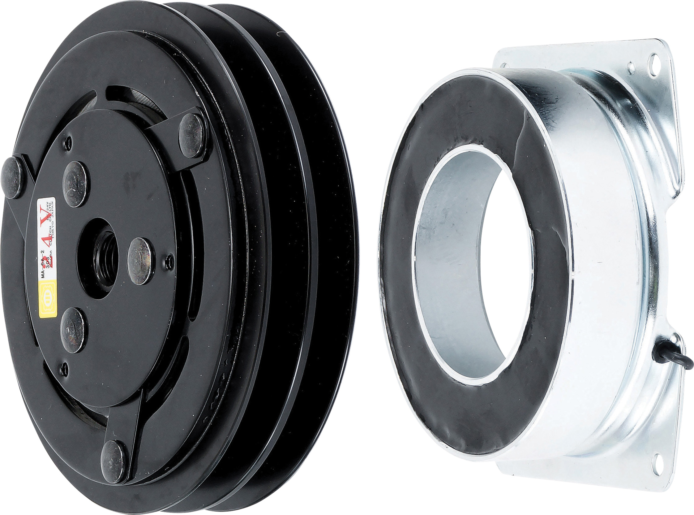 CLUTCH ASSEMBLY, YORK OGURA, MA6A, 24V, 2A, 152MM