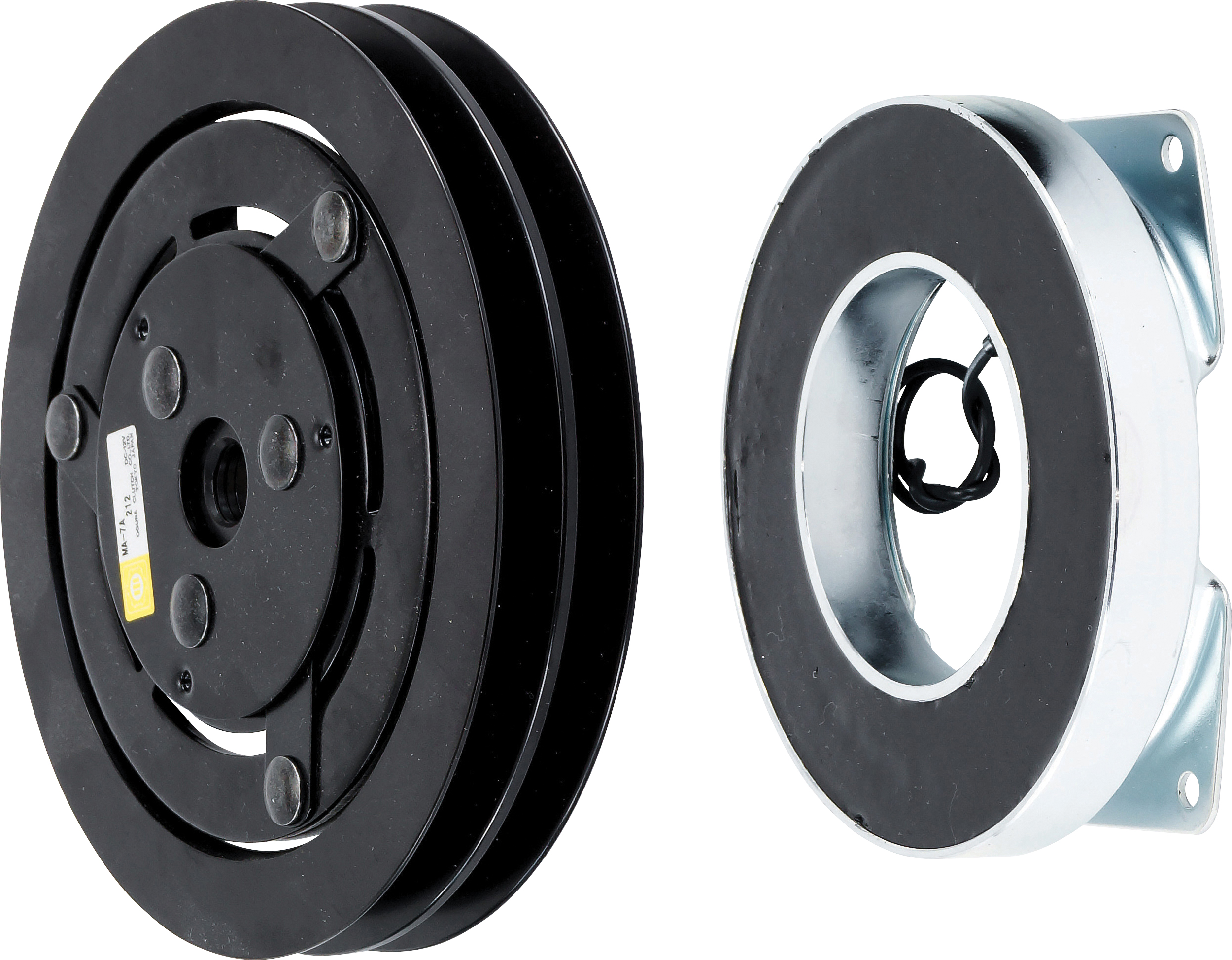 CLUTCH ASSEMBLY, YORK OGURA, MA7A, 12V, 2A, 178MM