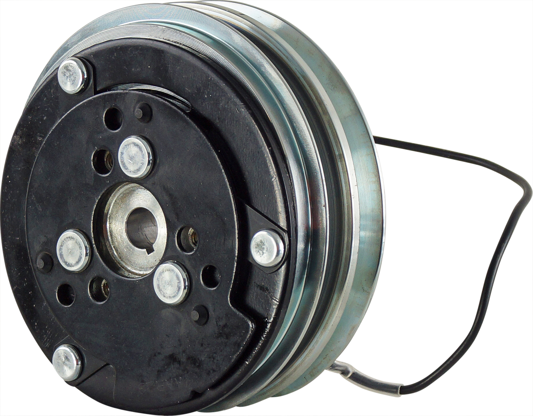 CLUTCH ASSEMBLY, SANDEN, SD5H14, 6626 12V, 2A, 132MM, KEY SHAFT