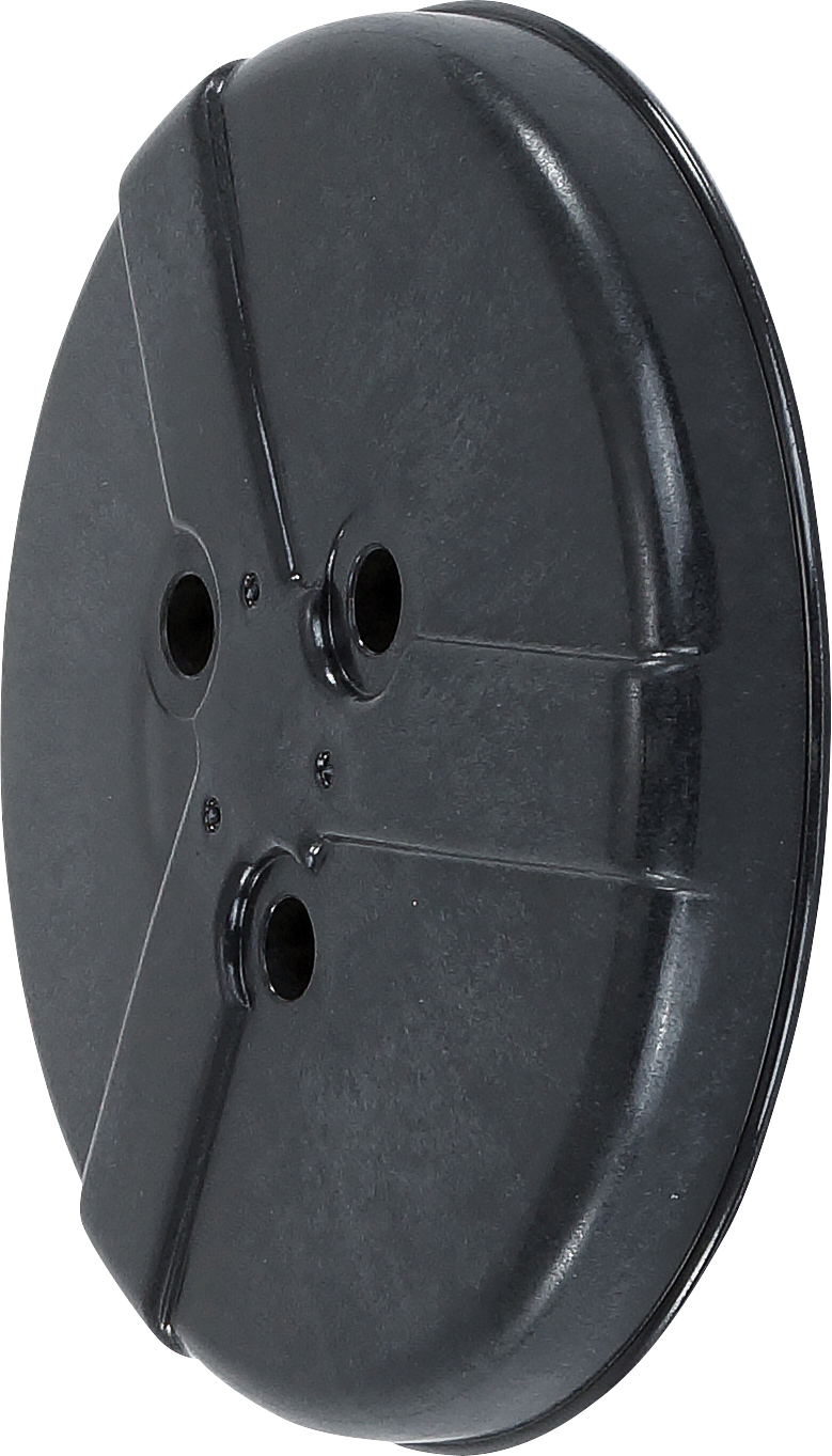 CLUTCH DUST COVER, 31MM HOLE CENTRE, TYPE B, KEYED SHAFT ONLY, SANDEN SD7H15, SUITS 132MM PULLEY