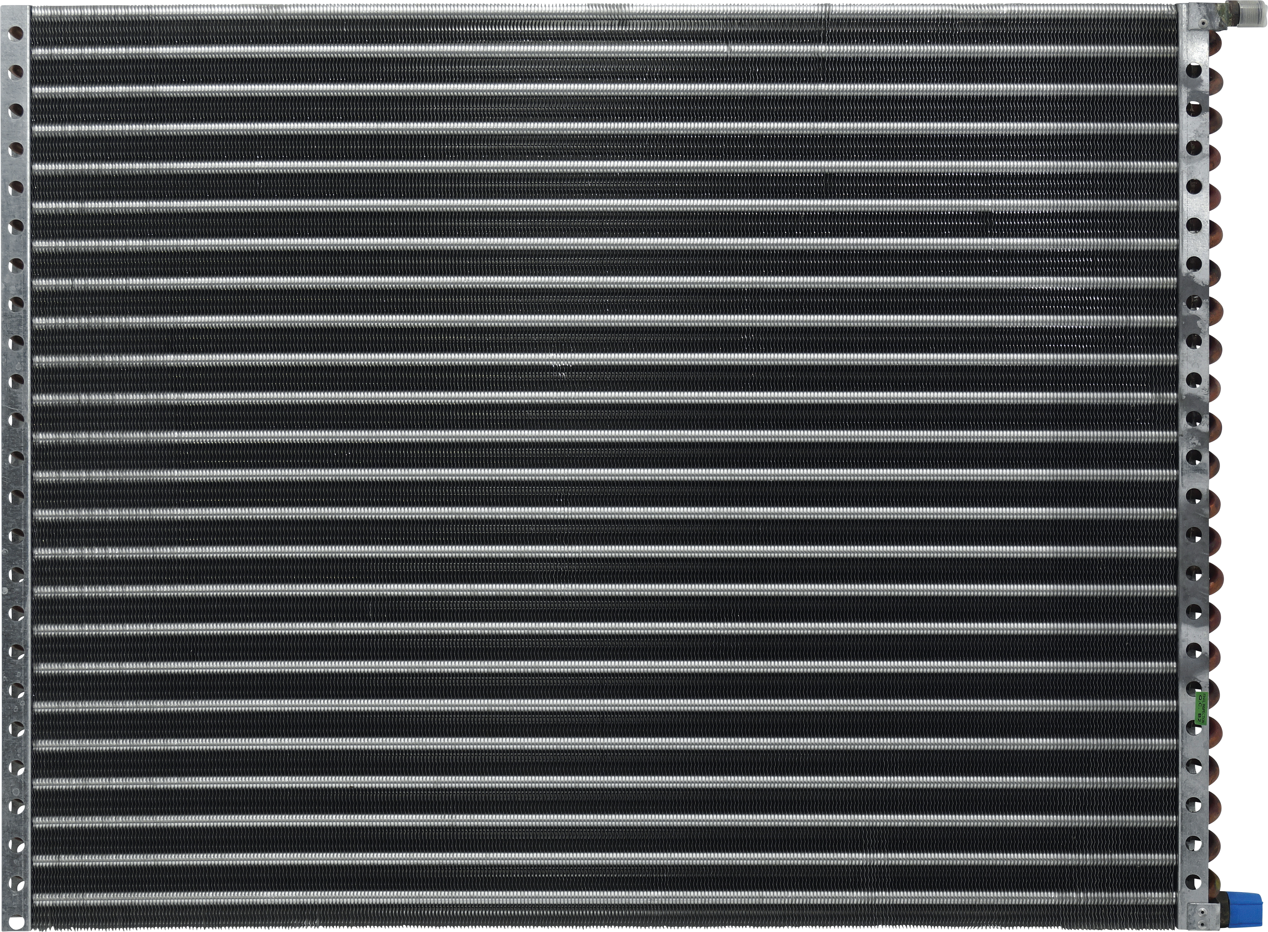 CONDENSER, TUBE & FIN, O-RING #6-8, 740 X 610 X 42 MM (29 X 24 INCH)