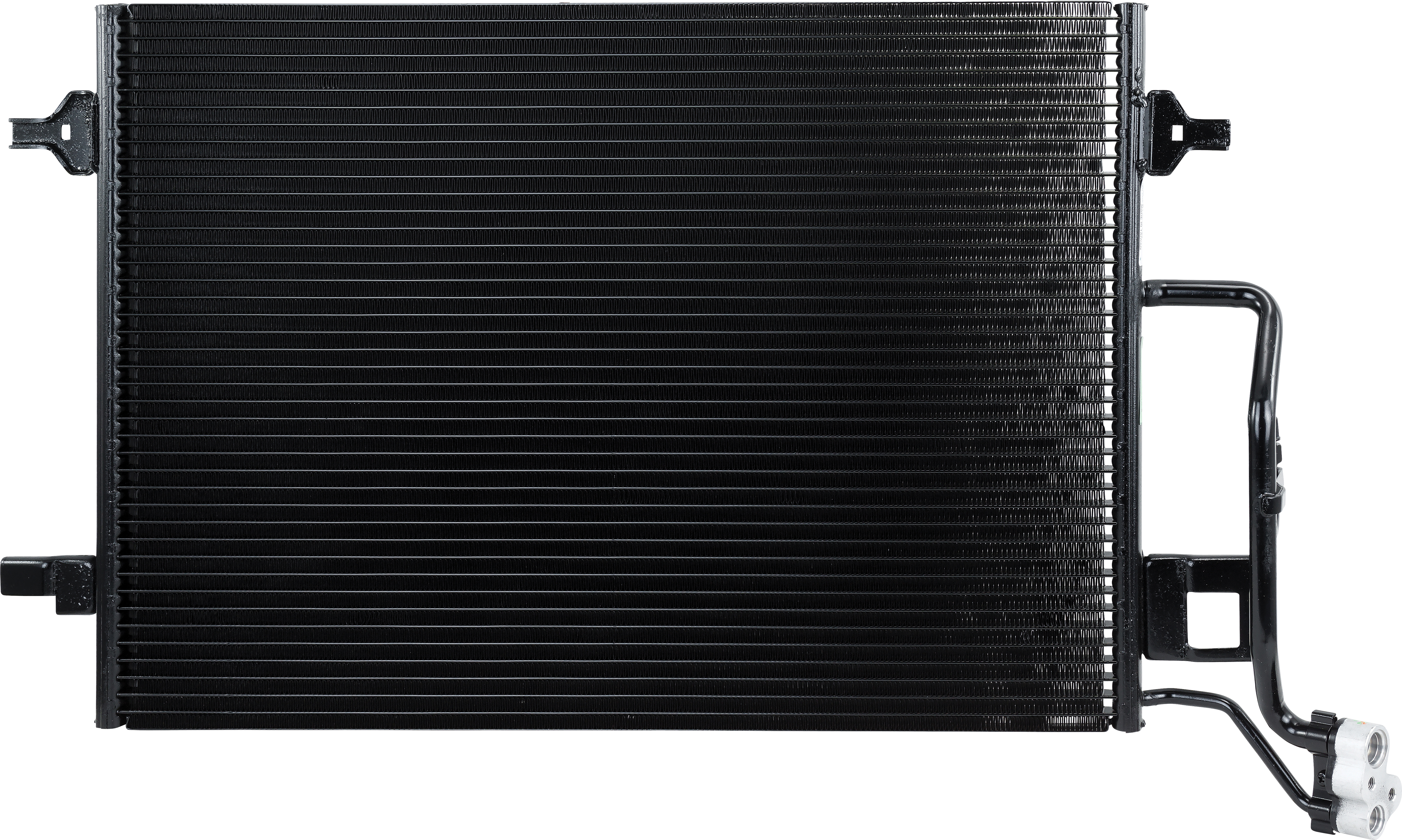 CONDENSER, AUDI A4 02/01-, MULTI-FLOW, PAD, 418 X 615 X 16MM