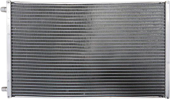 CONDENSER, CASE, IH BACKHOE 580, 590 SERIES, FORD, NEW HOLLAND B95, B95B, LB75B, #8-6 MIOR, 533 X 34