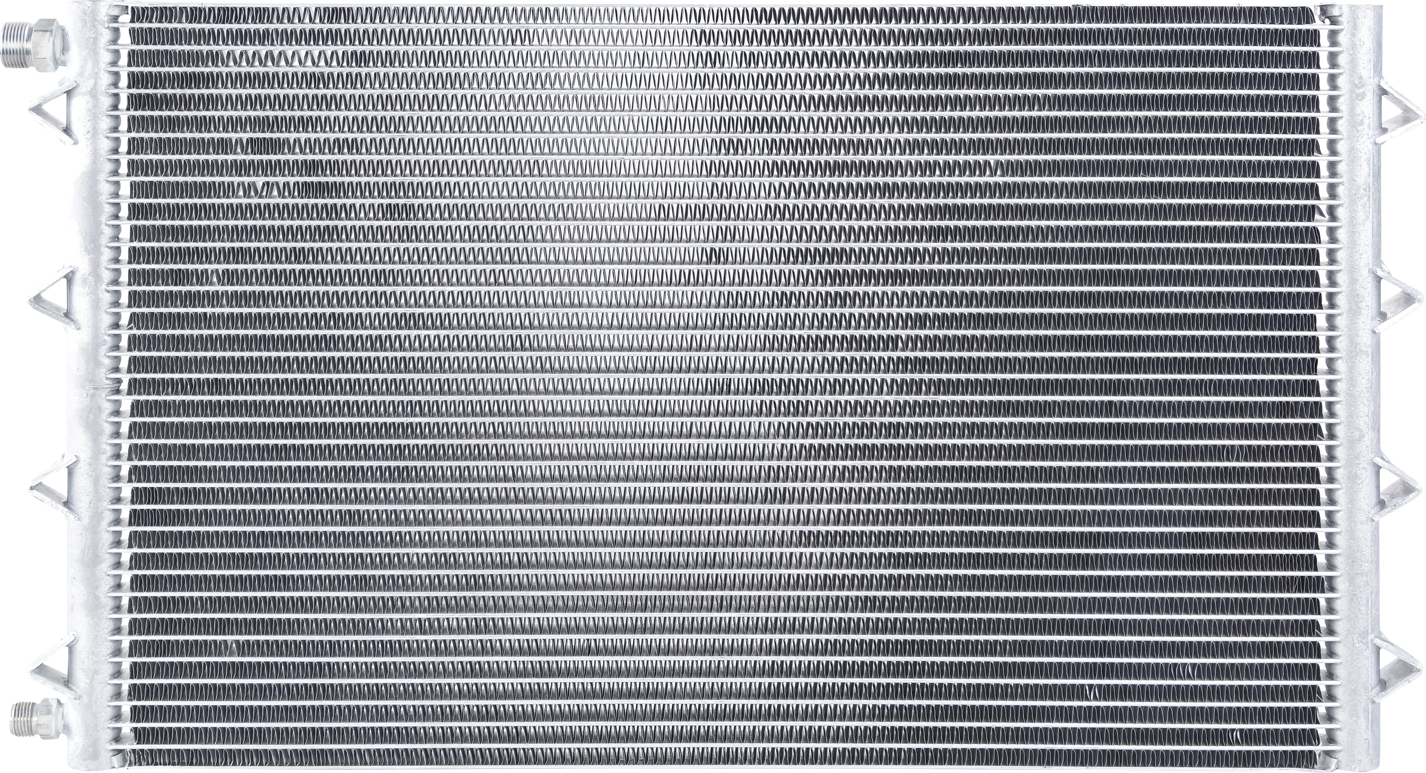 CONDENSER, CASE CX-SERIES, NEW HOLLAND CONSTRUCTION, #10-6 MIO, 552 x 346 x 19MM (CHECK MOUNTINGS)