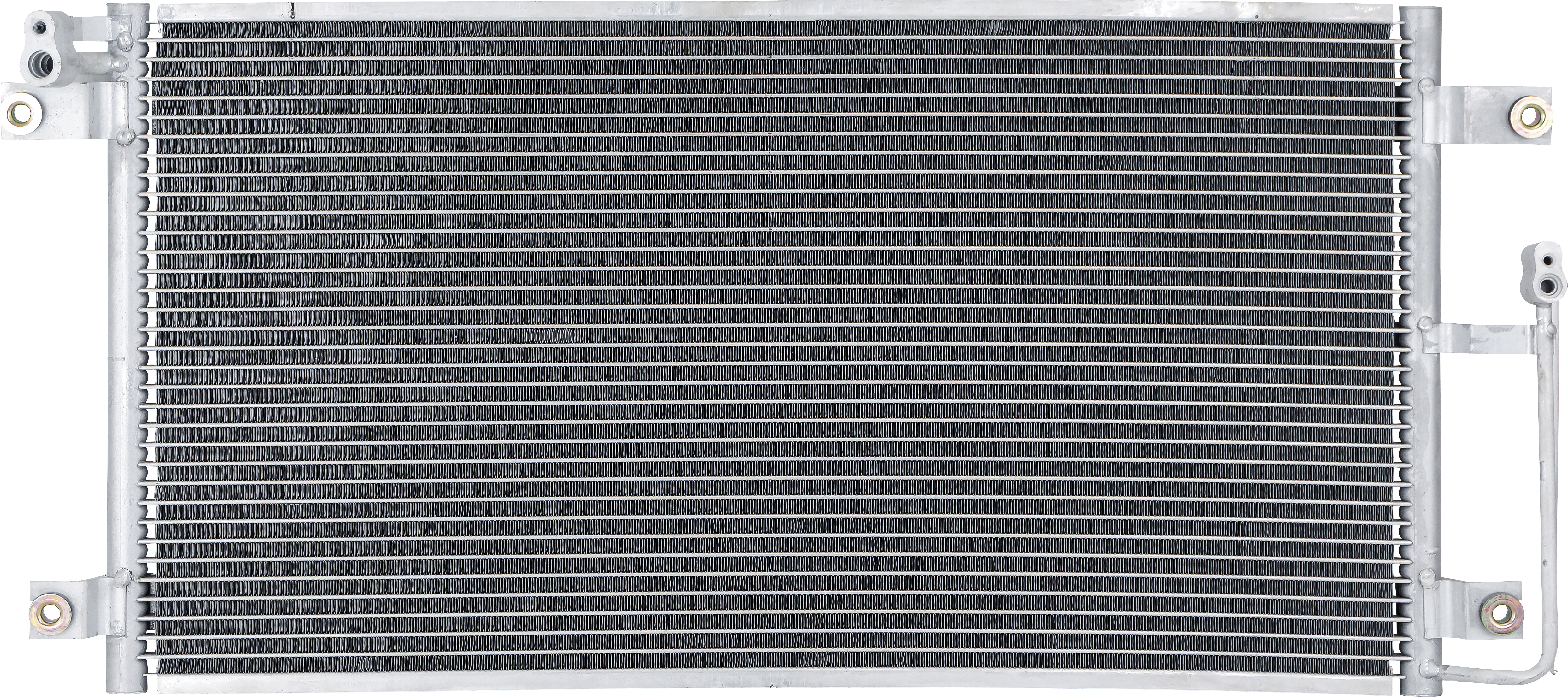 CONDENSER, DAEWOO MUSSO 1996-, MULTI-FLOW, PAD, 368 X 685 X 16MM