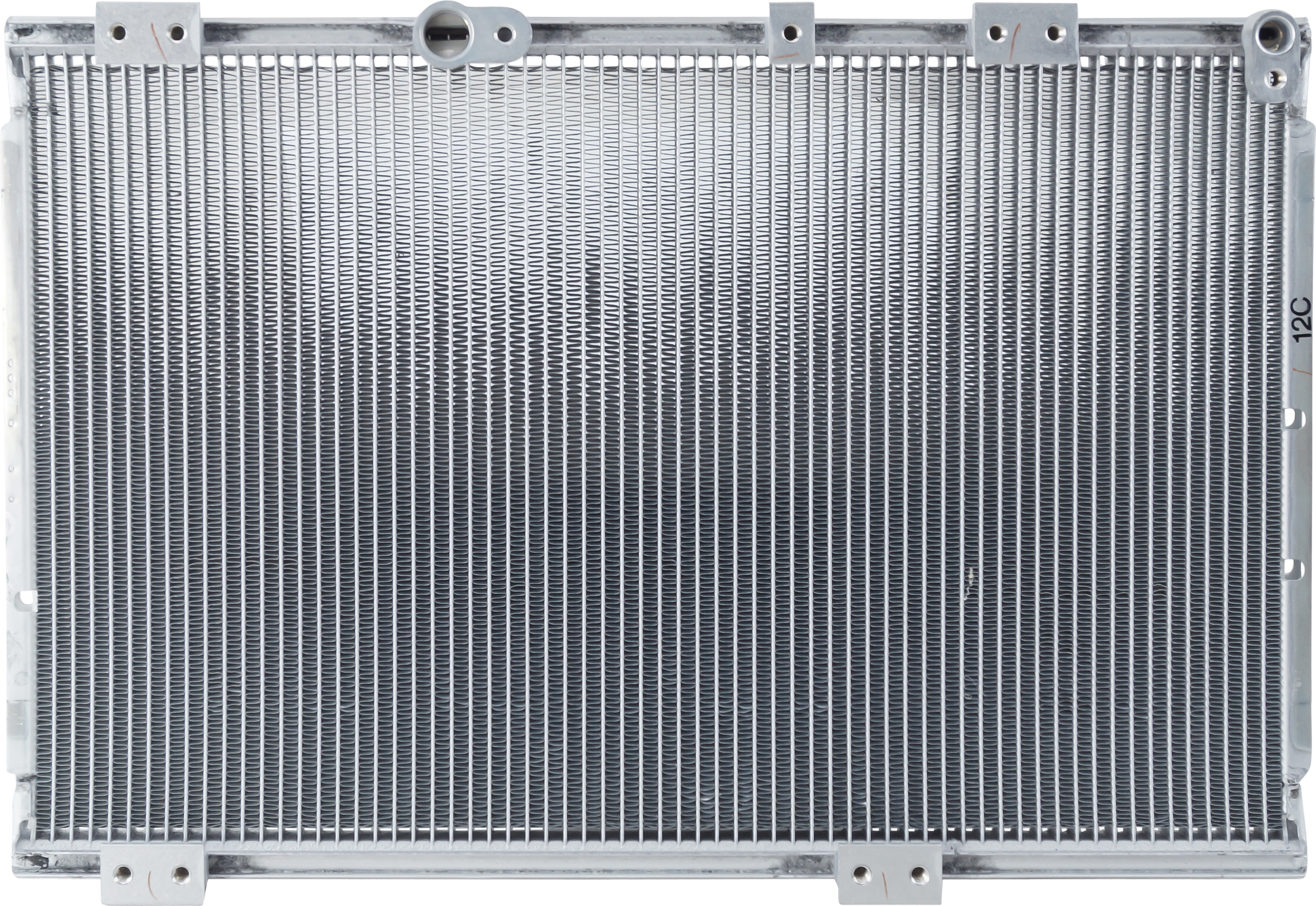 CONDENSER, HINO TRUCK, 700 SERIES 06-ON, THREADED FAN MOUNTS