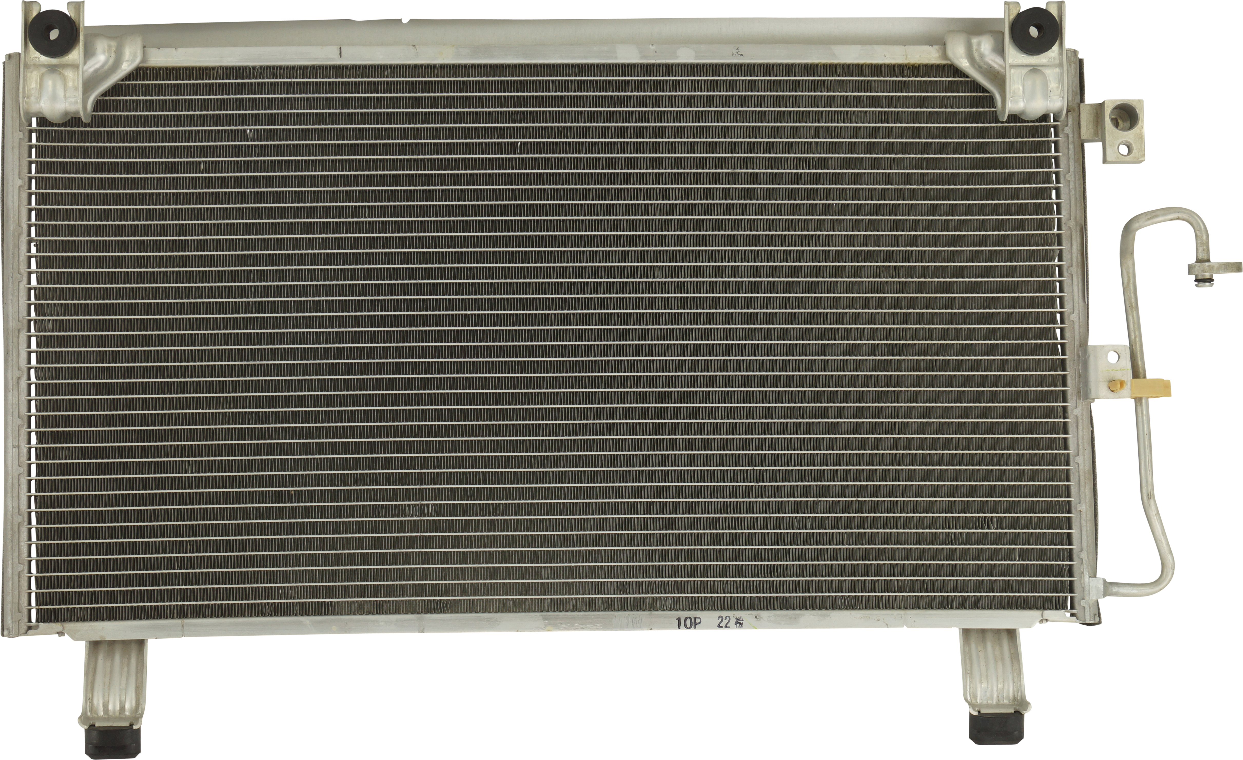 CONDENSER, ISUZU D-MAX 01/07-, EXCL DRIER, FAN BRACKETS