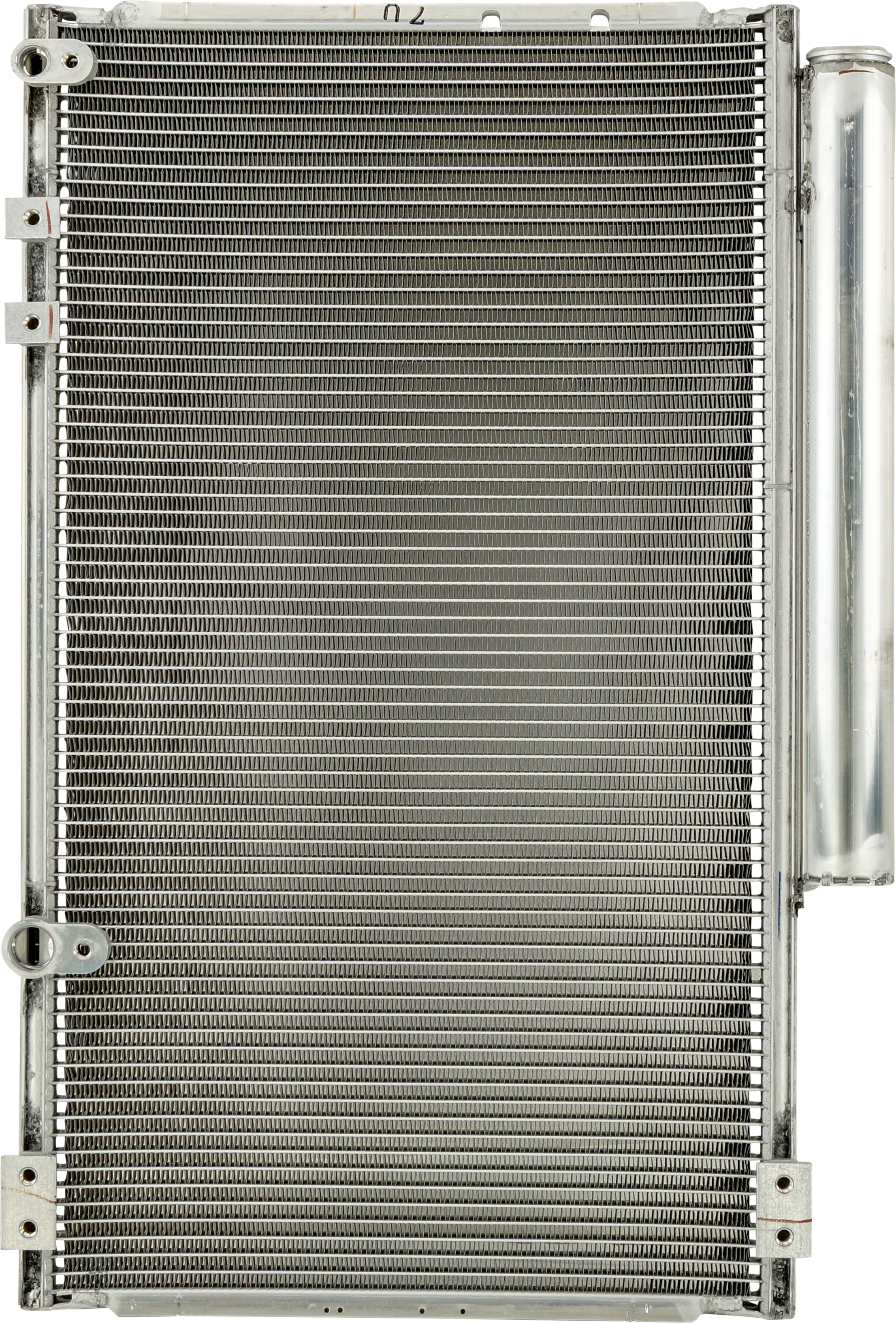 CONDENSER, ISUZU FRR600, FYH2000, PAD, INCL DRIER
