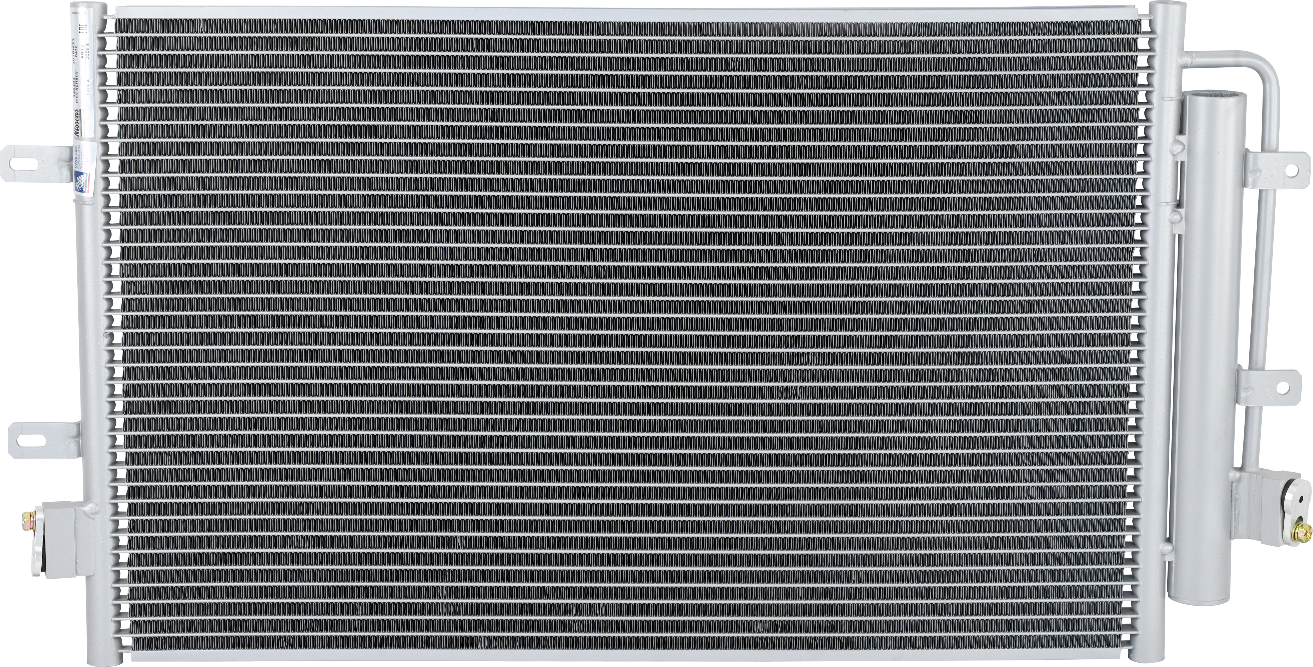 CONDENSER, IVECO DAILY 2.3TD, 2.8TD 09/11-, 560 X 351 X 16MM, INCL DRIER