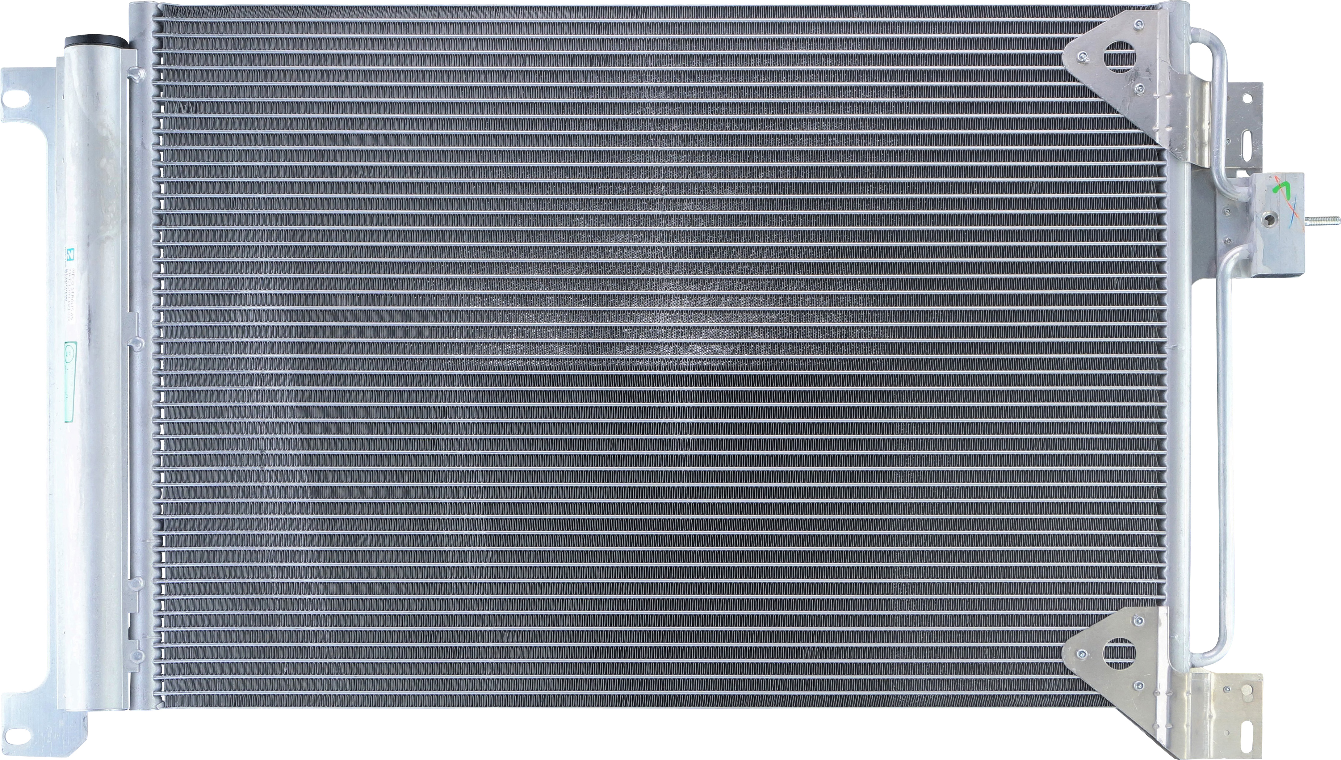 CONDENSER, IVECO STRALIS CURSOR, 7.8TD, 10.3TD, 12.9TD 03/05-, INCL DRIER, 640X440X16MM