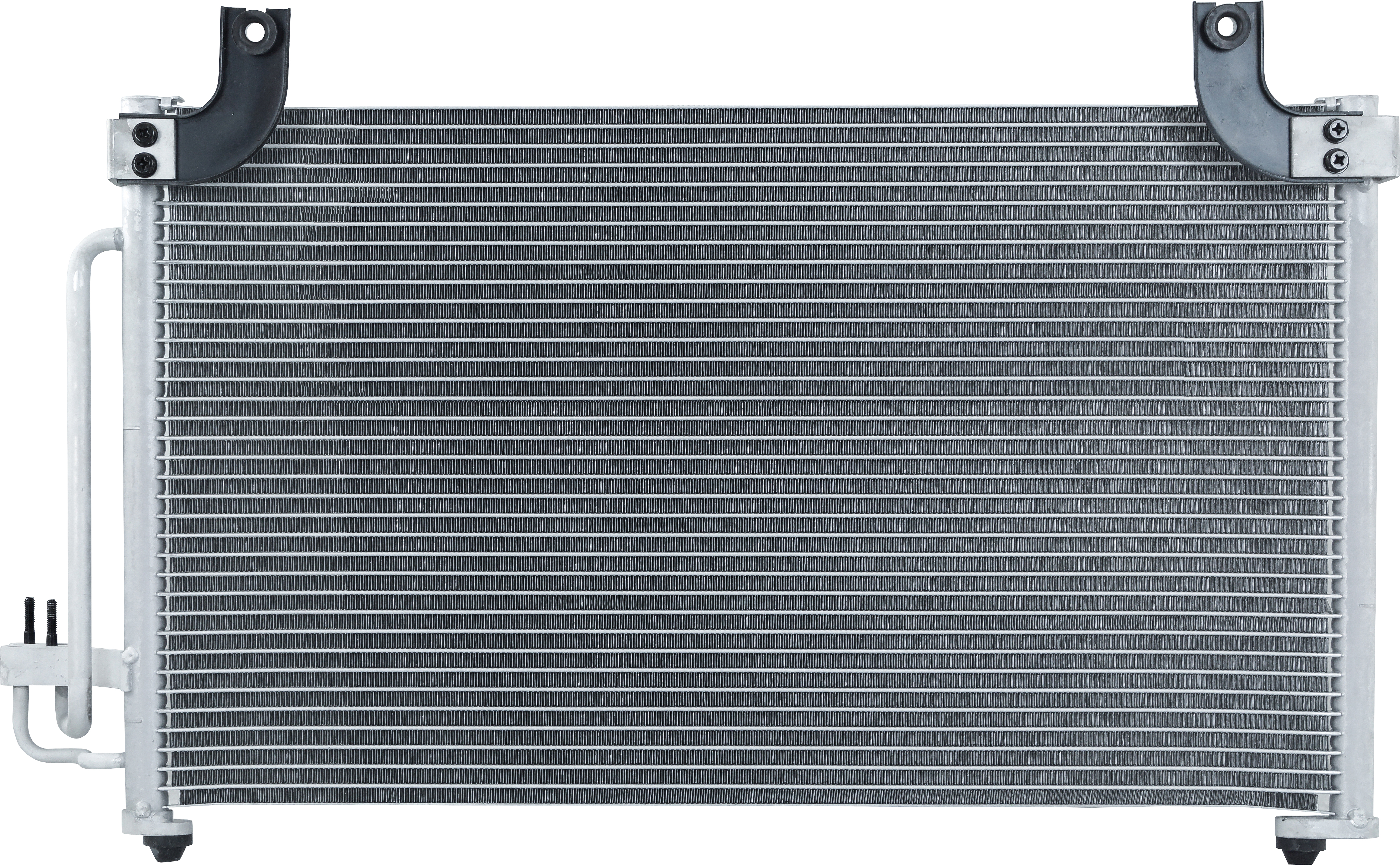 CONDENSER, KIA RIO 05/00-09/02, MULTI-FLOW, PAD